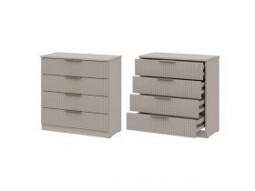 Комод 4 ящика (МДФ) Эккервуд (меланж) в Сокуре - sokur.mebel-nsk.ru | фото