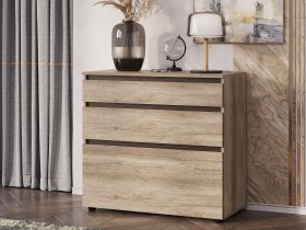 Комод КМ-01 Энигма (венге/дуб каньон) в Сокуре - sokur.mebel-nsk.ru | фото