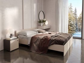 Кровать двухспальная 1,6м Гиза в Сокуре - sokur.mebel-nsk.ru | фото