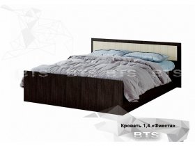 Кровать двуспальная 1,4м LIGHT Фиеста (BTS) в Сокуре - sokur.mebel-nsk.ru | фото