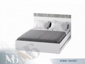 Кровать двуспальная Инстайл КР-04 в Сокуре - sokur.mebel-nsk.ru | фото