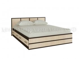 Кровать двуспальная Сакура 1,4 м в Сокуре - sokur.mebel-nsk.ru | фото