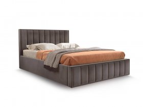 Кровать мягкая 1,6 Вена стандарт, вар.3 в Сокуре - sokur.mebel-nsk.ru | фото