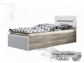 Кровать односпальная Наоми КР-12 в Сокуре - sokur.mebel-nsk.ru | фото