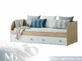Кровать с ящиками Тренд КР-01 в Сокуре - sokur.mebel-nsk.ru | фото