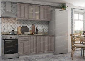 Кухонный гарнитур Хозяюшка 1,5 м (МФ) в Сокуре - sokur.mebel-nsk.ru | фото