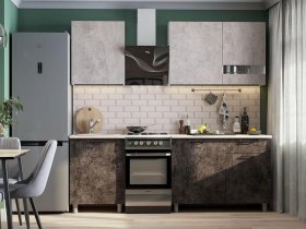 Кухонный гарнитур Розалия 1,7м (со столешницей) в Сокуре - sokur.mebel-nsk.ru | фото