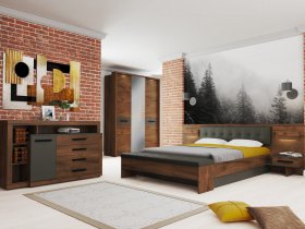 Модульная спальня Глазго в Сокуре - sokur.mebel-nsk.ru | фото