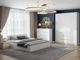 Модульная спальня Ницца в Сокуре - sokur.mebel-nsk.ru | фото