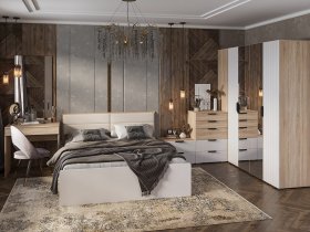 Модульная спальня Норд в Сокуре - sokur.mebel-nsk.ru | фото