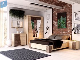 Модульная спальня Санремо в Сокуре - sokur.mebel-nsk.ru | фото