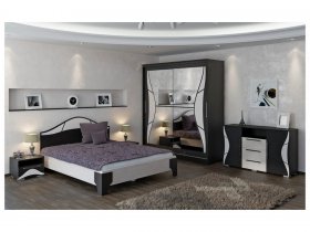 Модульная спальня Верона (Линаура) в Сокуре - sokur.mebel-nsk.ru | фото