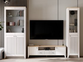 Модульная стенка Валенсия в Сокуре - sokur.mebel-nsk.ru | фото