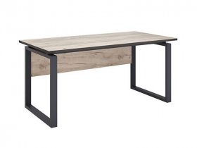 Стол руководителя Ст075.0 Гермес лофт (дуб крафт серый) в Сокуре - sokur.mebel-nsk.ru | фото