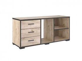 Тумба 1200 Тм075.0 Гермес лофт (дуб крафт серый) в Сокуре - sokur.mebel-nsk.ru | фото