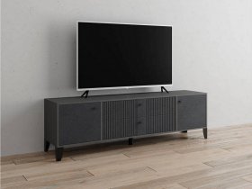 Тумба под ТВ Парус-10 (графит/гранит лофт) в Сокуре - sokur.mebel-nsk.ru | фото